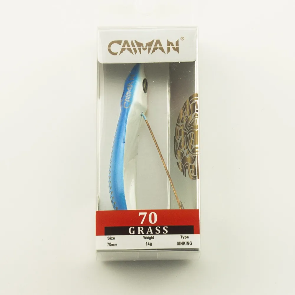 Блесна-незацепляйка Caiman Grass 14гр 7см цвет 49