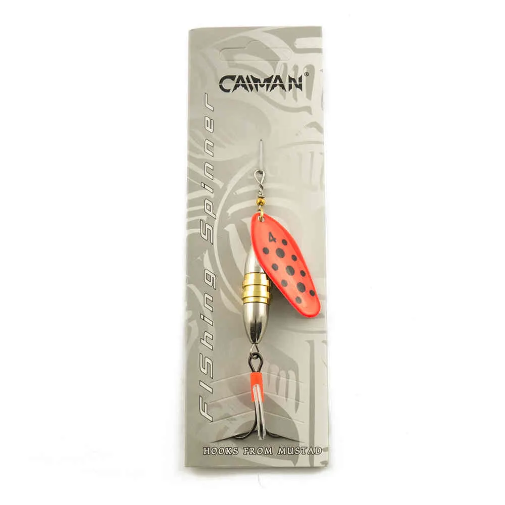 Блесна вращающаяся Caiman Wing standart 18гр #4 цвет CA105 (5шт в упак.)