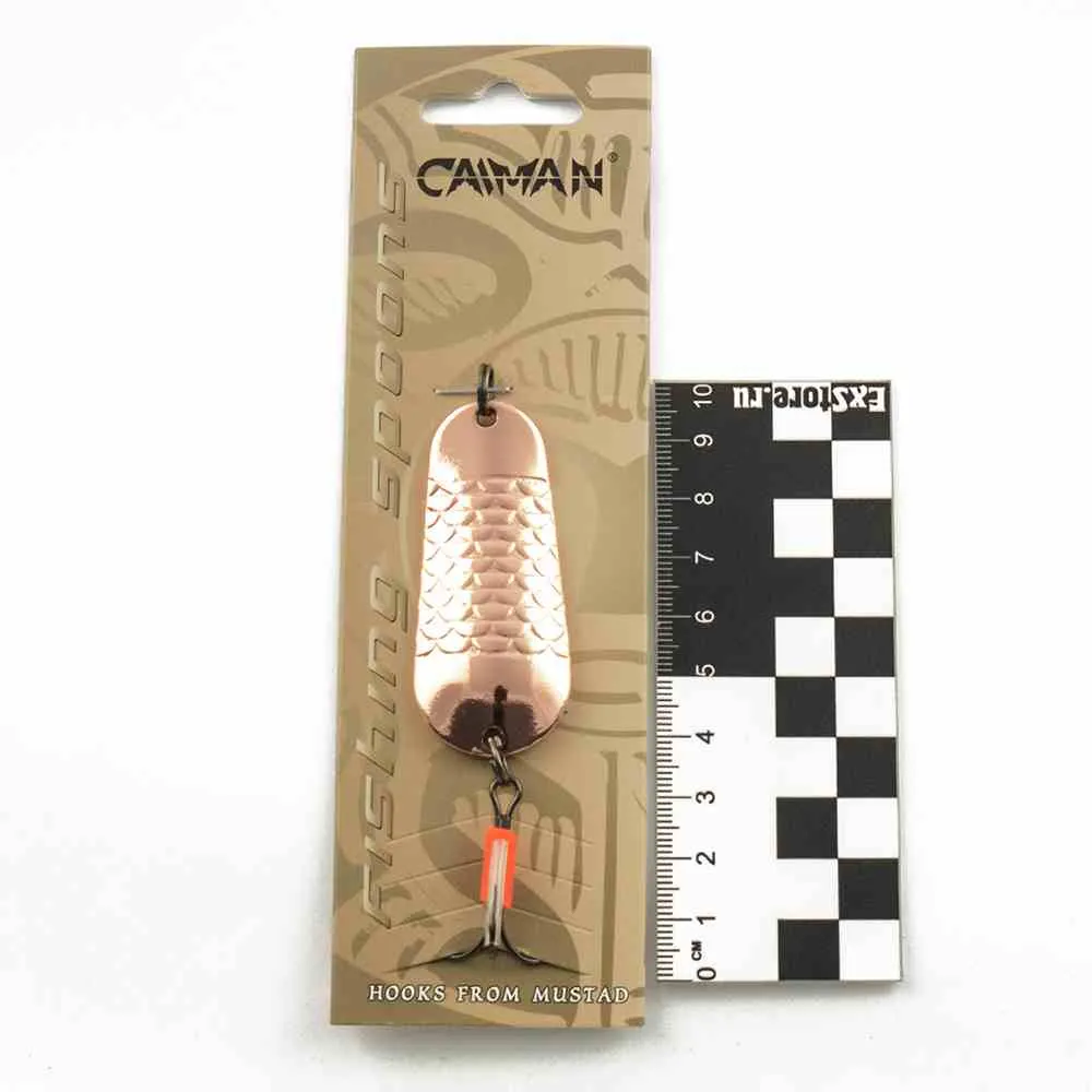 Блесна колеблющаяся Caiman Gnom 18гр 6см цвет CN02 (5шт в упак.)