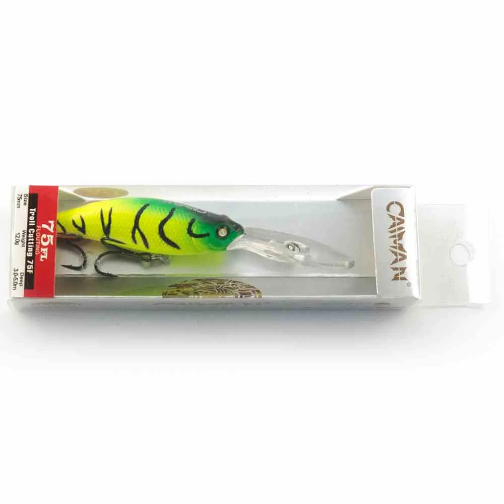 Воблер Caiman Troll Cutting 75F 12g 3-5м цвет СМ31