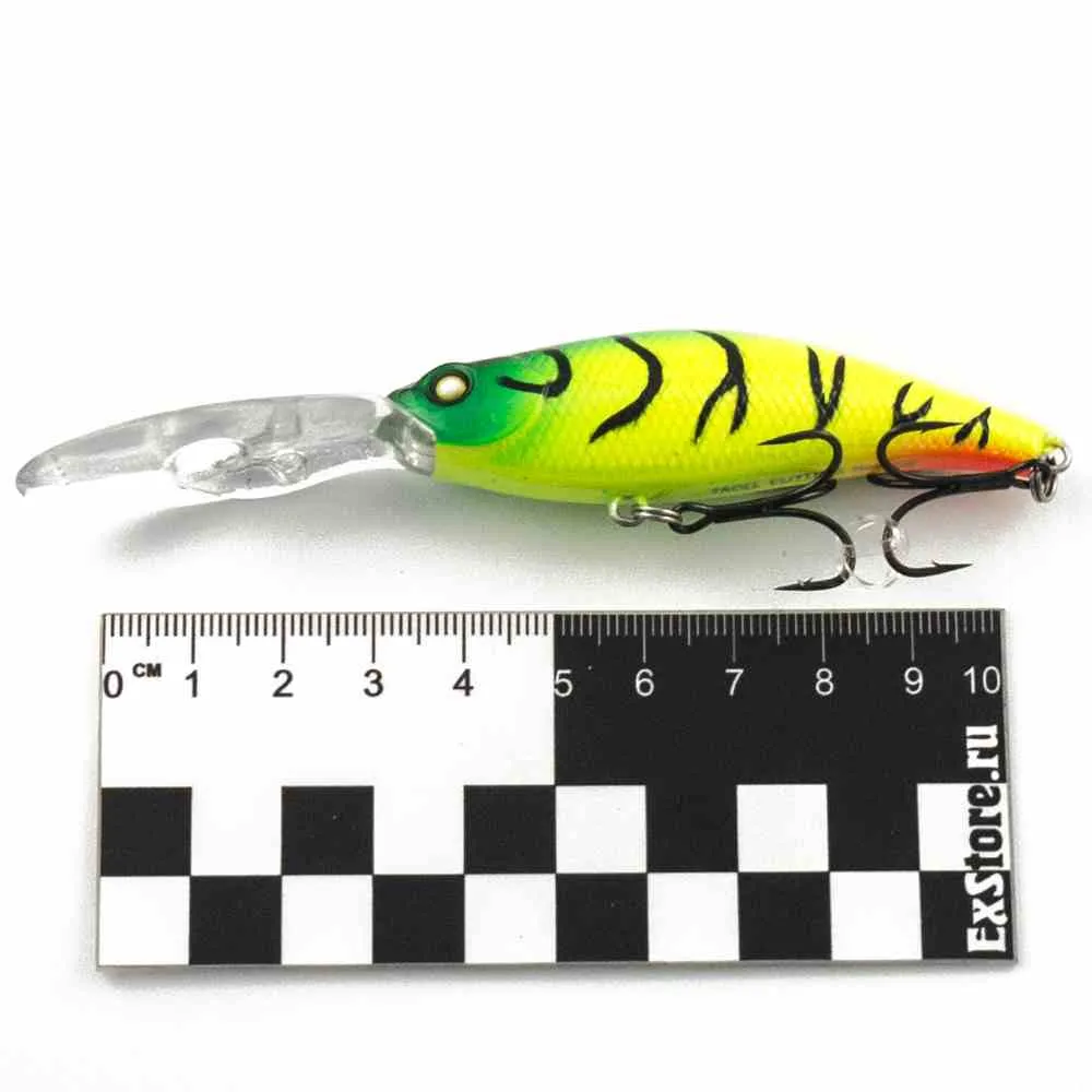 Воблер Caiman Troll Cutting 75F 12g 3-5м цвет СМ31