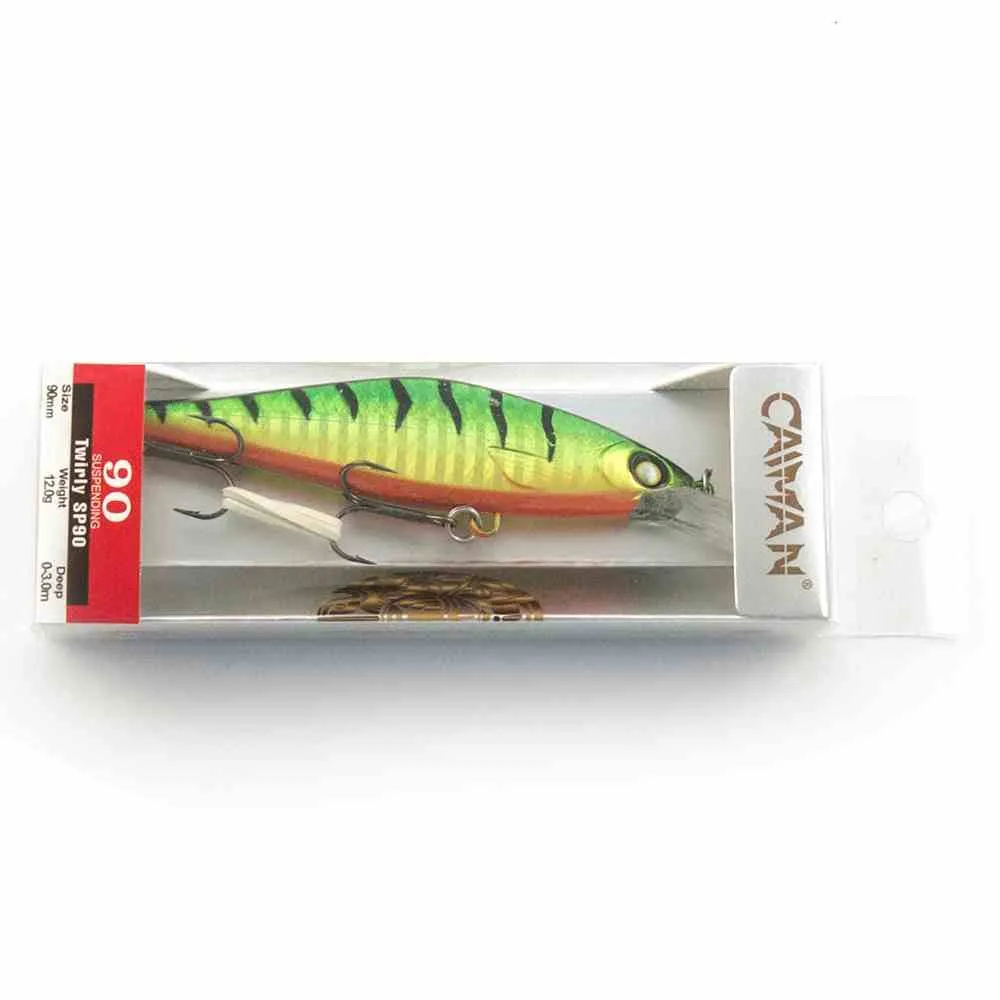 Воблер Caiman Twirly 90SP 12g 3м цвет СМ150