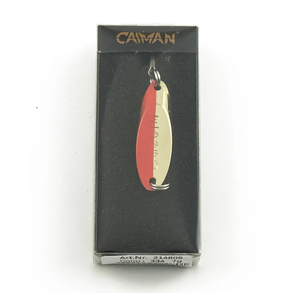 Блесна кастмастер Caiman (медь) (7 гр.) цв. 334 латунь/красн 214806