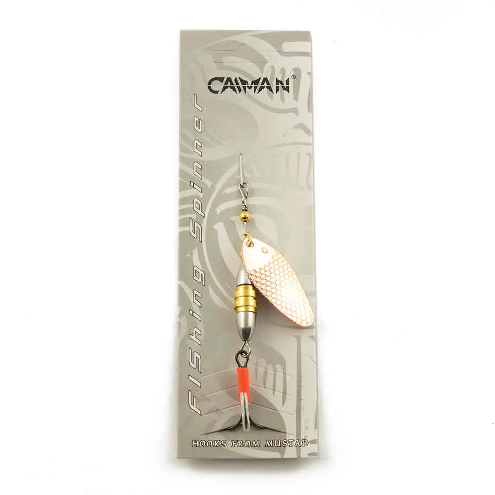 Блесна вращающаяся Caiman Wing standart 12гр #3 цвет CA01 (5шт в упак.)