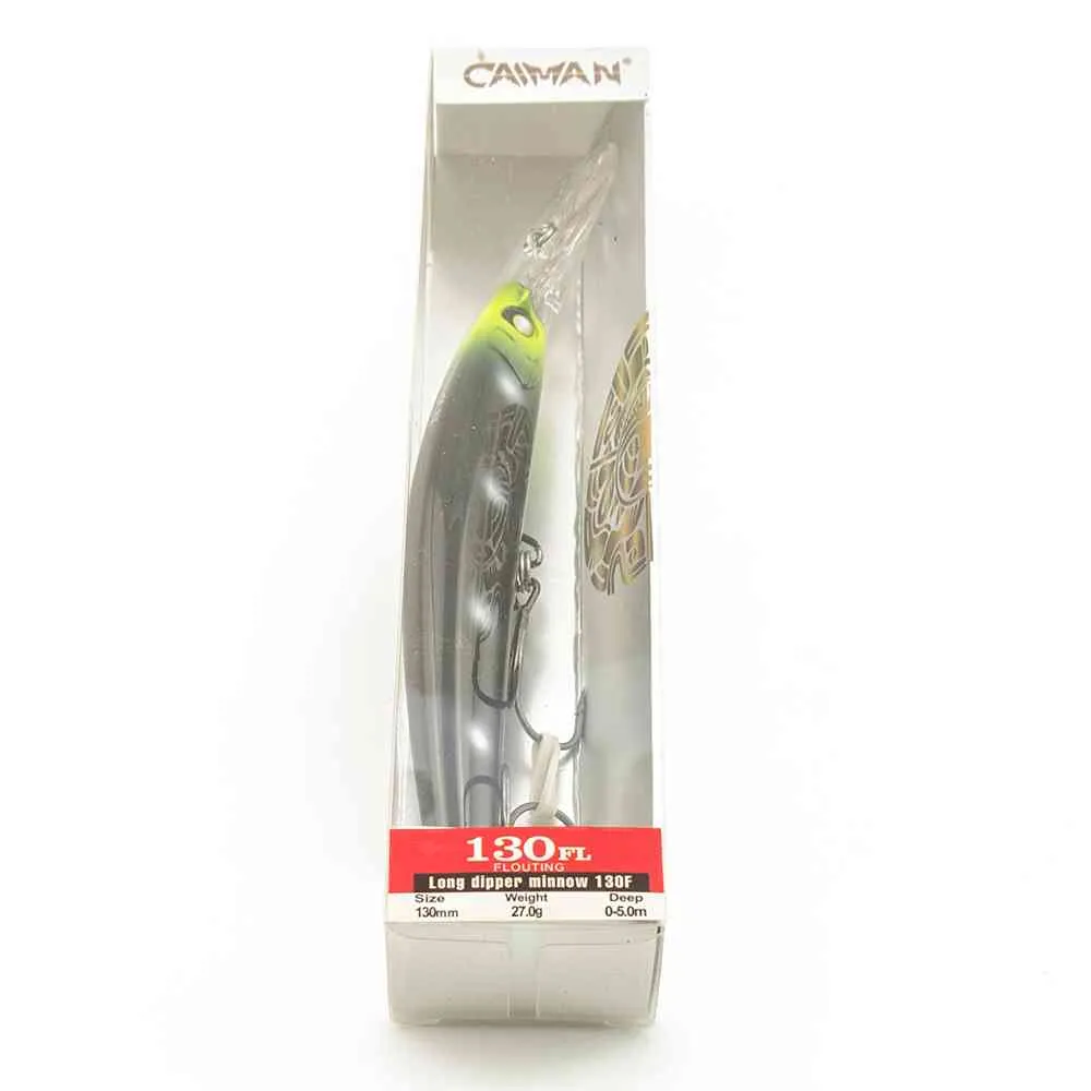 Воблер Caiman Long dipper minnow 130F 27g 5м цвет СМ222