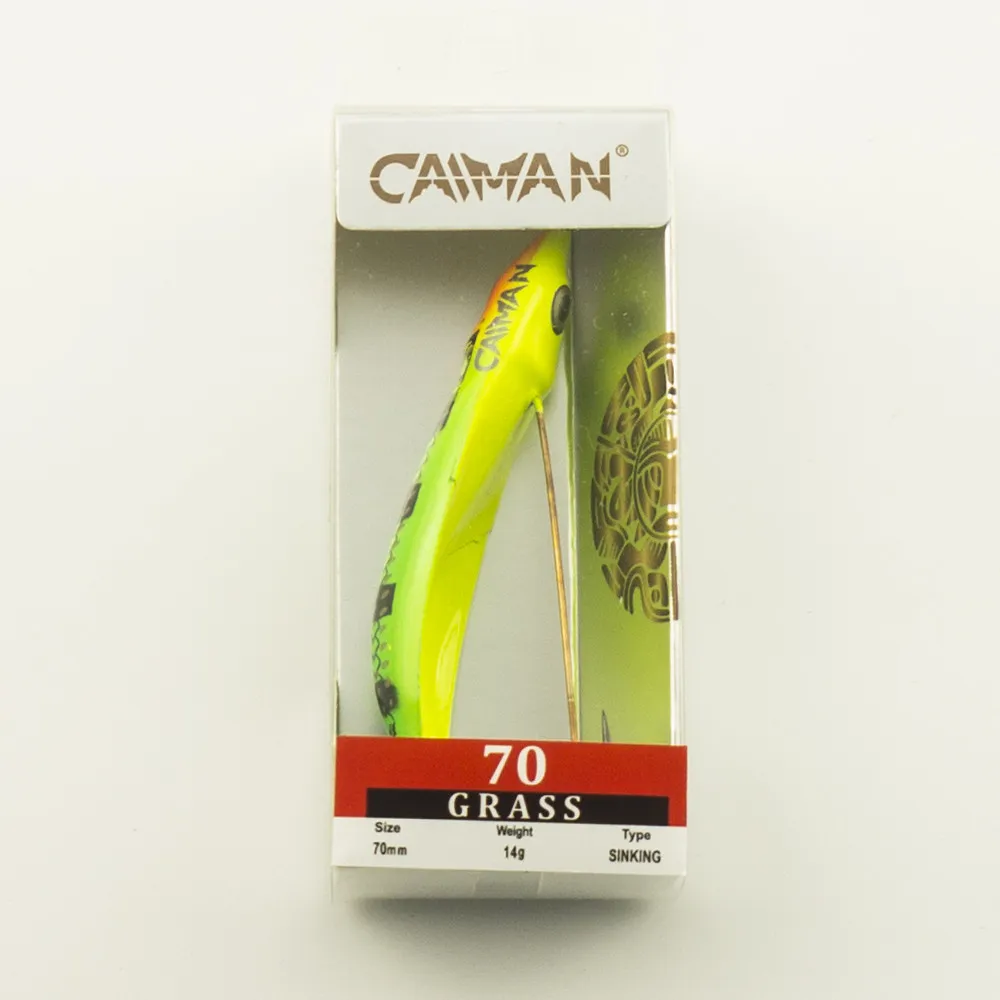Блесна-незацепляйка Caiman Grass 14гр 7см цвет 889