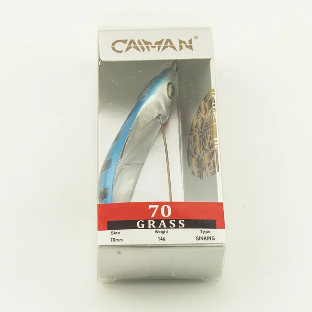 Блесна-незацепляйка Caiman Grass 14гр 7см цвет 55