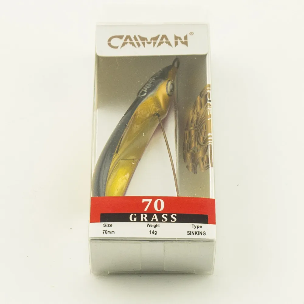 Блесна-незацепляйка Caiman Grass 14гр 7см цвет 32