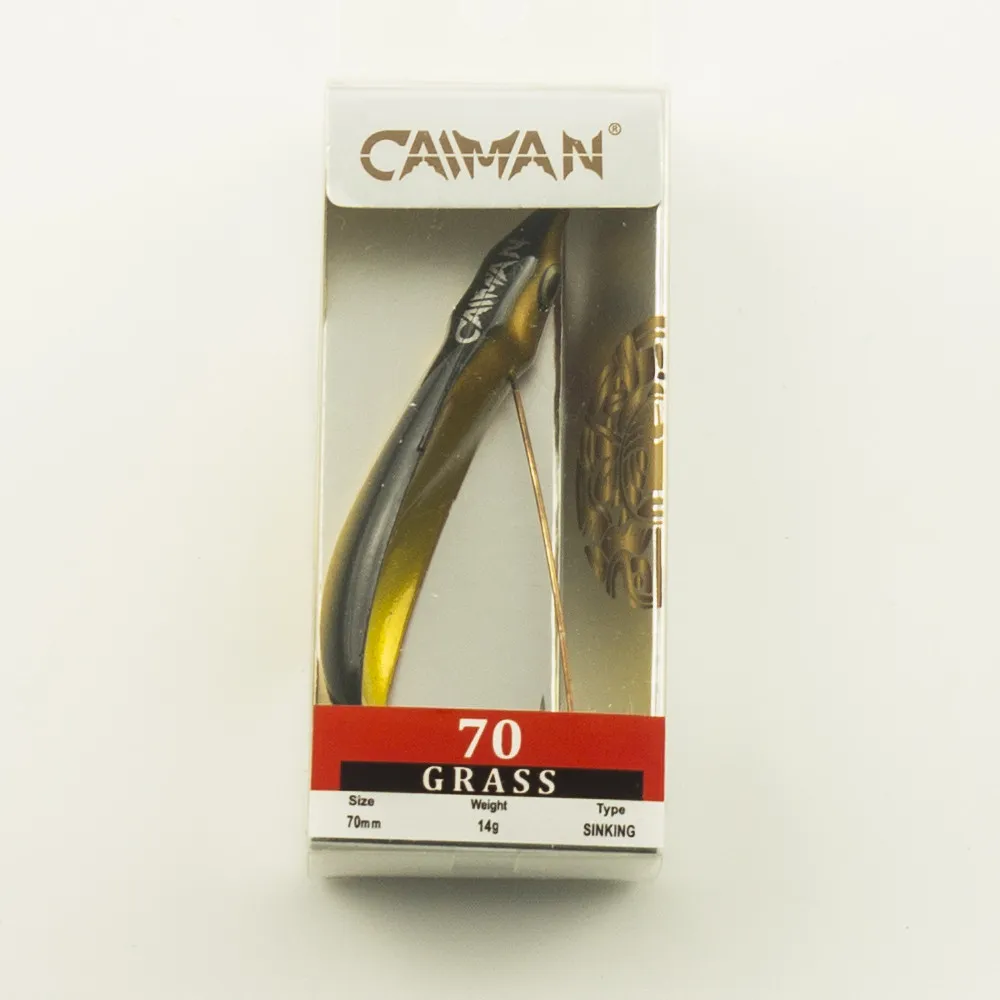 Блесна-незацепляйка Caiman Grass 14гр 7см цвет 32
