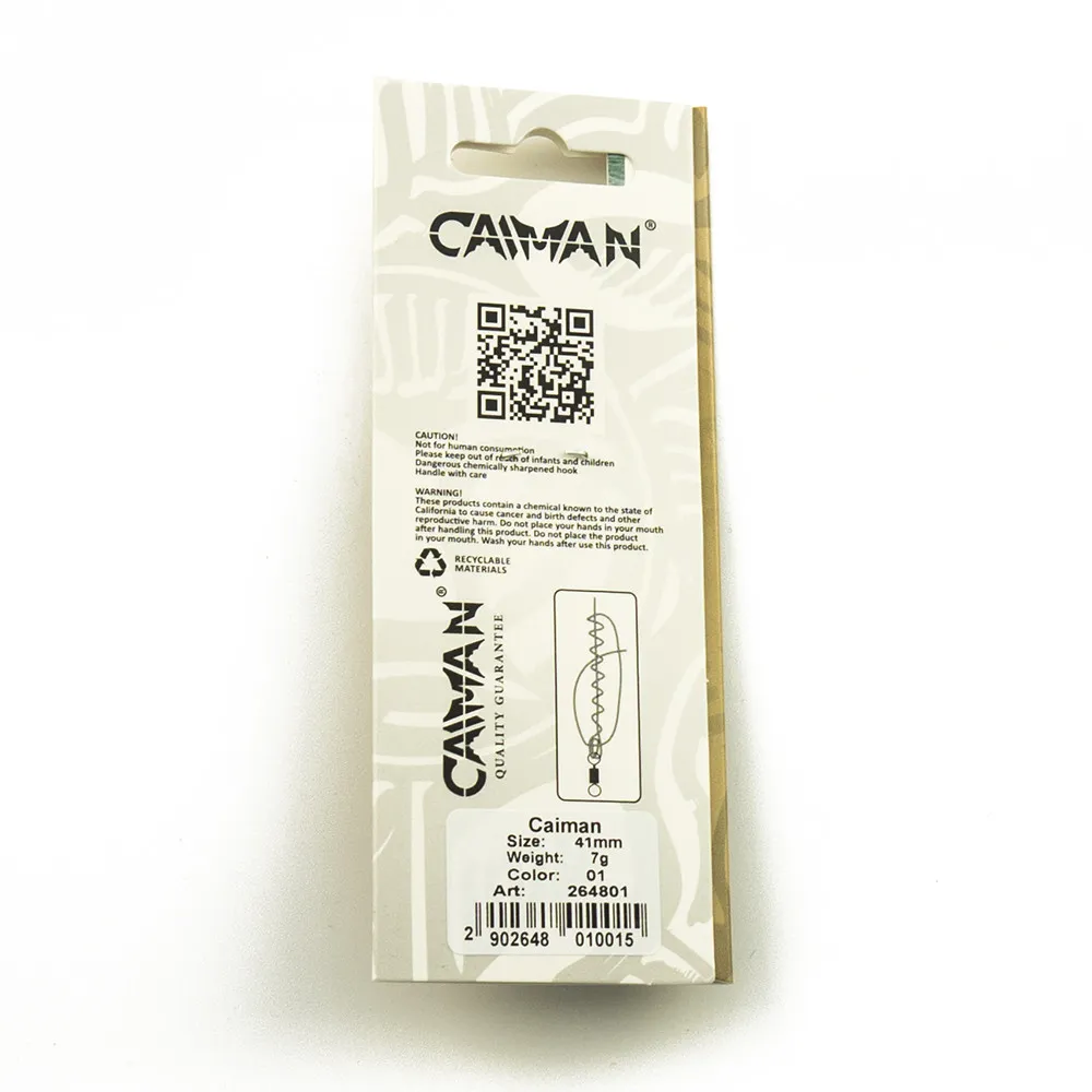 Блесна кастмастер Caiman 7 гр 41 мм цв. 01 264801