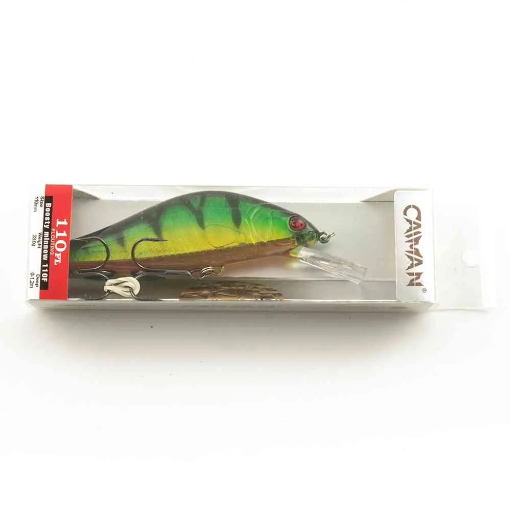 Воблер Caiman Boosty minnow 110F 28g 1,2м цвет СМ370
