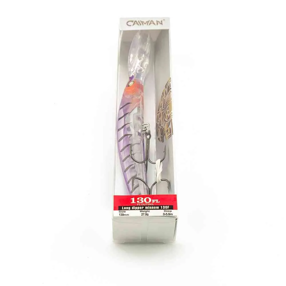 Воблер Caiman Long dipper minnow 130F 27g 5м цвет СМ221