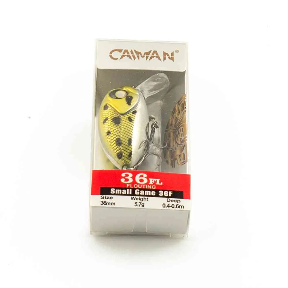 Воблер Caiman Small Game 36F 5,7g 0,4-0,6м цвет СМ115