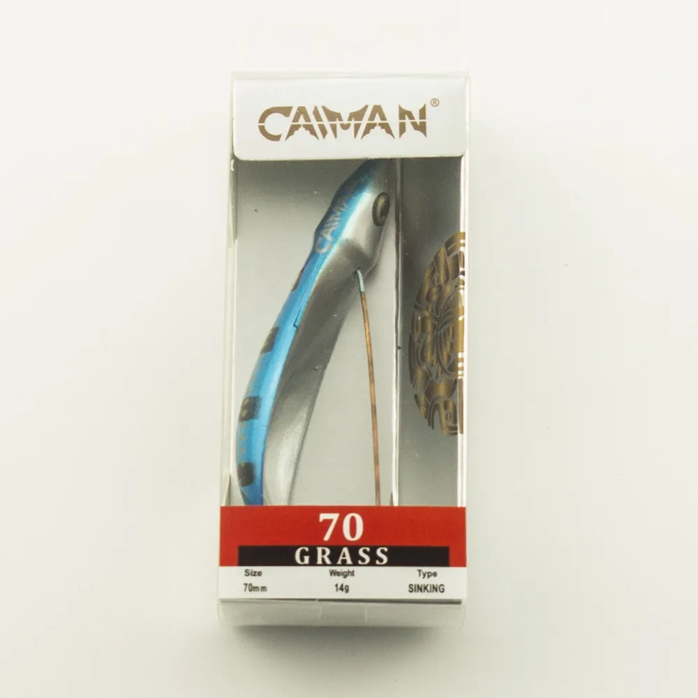 Блесна-незацепляйка Caiman Grass 14гр 7см цвет 55