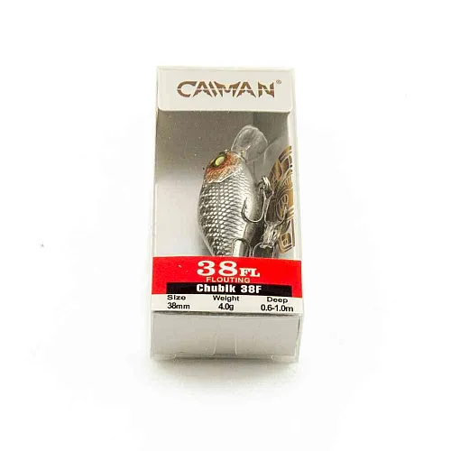 Воблер Caiman Chubik 38F 4g 0,6-1м цвет СМ101
