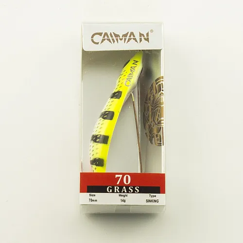 Блесна-незацепляйка Caiman Grass 14гр 7см цвет 52