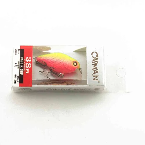 Воблер Caiman Chubik 38F 4g 0,6-1м цвет СМ102
