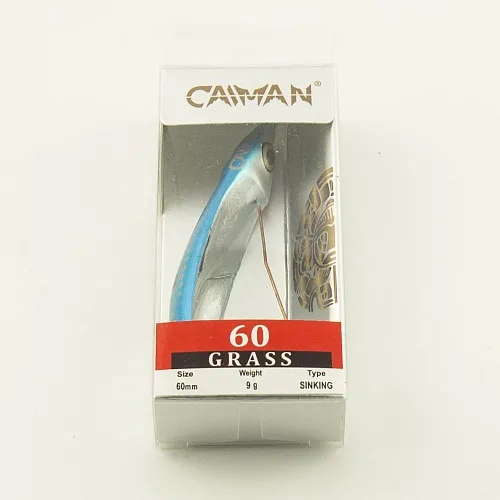 Блесна-незацепляйка Caiman Grass 9гр 6см цвет 55