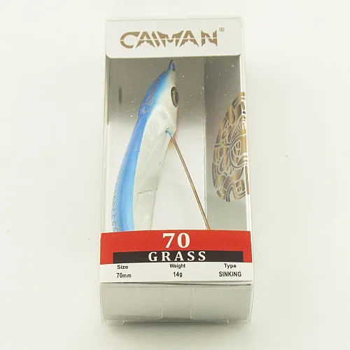 Блесна-незацепляйка Caiman Grass 14гр 7см цвет 49
