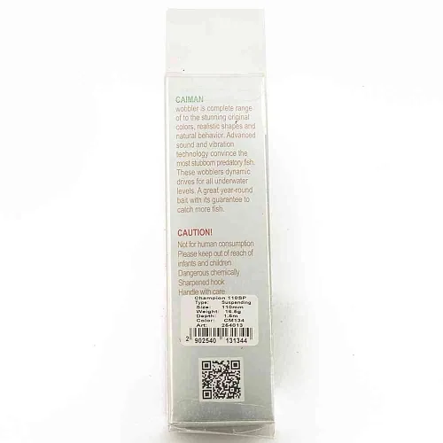 Воблер Caiman Champion 110SP 16,5g 1,5м цвет СМ134