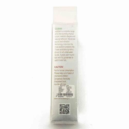 Воблер Caiman Bastille 130F 23g 1,5м цвет СМ121