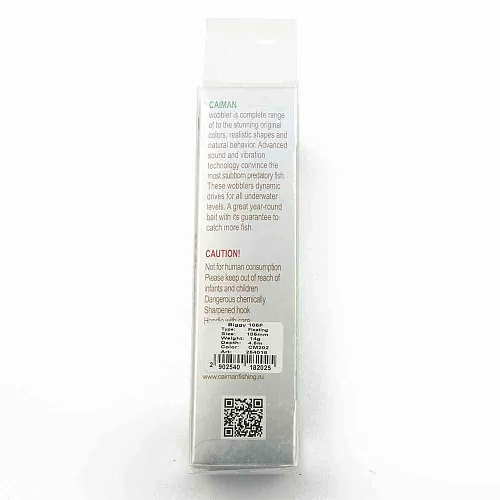 Воблер Caiman Biggy 105F 14g 4,5м цвет СМ202