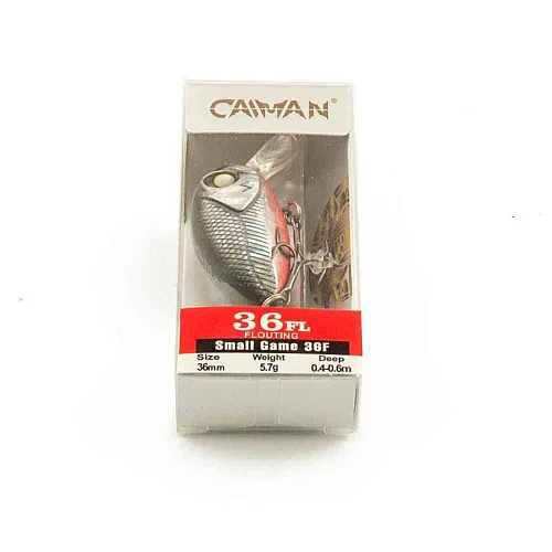 Воблер Caiman Small Game 36F 5,7g 0,4-0,6м цвет СМ114
