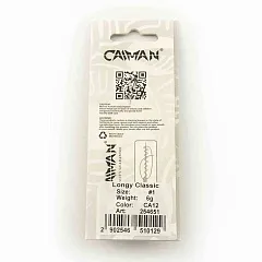 Блесна вращающаяся Caiman Longy classic 6гр #1 цвет CA12 (5шт в упак.)