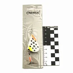 Блесна вращающаяся Caiman Pear 20гр #5 цвет CA98 (5шт в упак.)