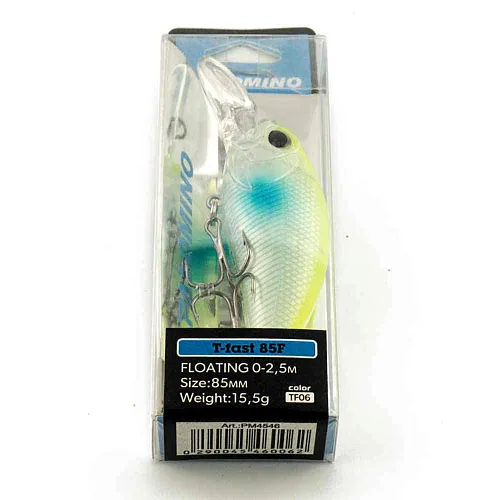 Воблер Palomino T-fast 85F 15,5гр 0-2,5м цвет 6