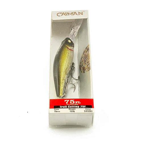 Воблер Caiman Troll Cutting 75F 12g 3-5м цвет СМ30