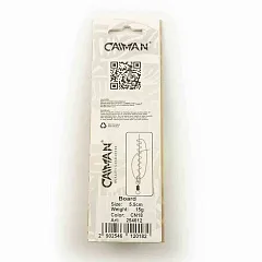 Блесна колеблющаяся Caiman Board 15гр 5,5см цвет CN18 (5шт в упак.)