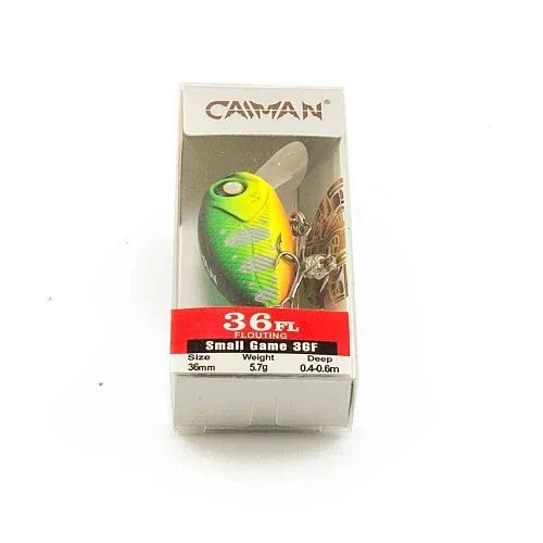 Воблер Caiman Small Game 36F 5,7g 0,4-0,6м цвет СМ110