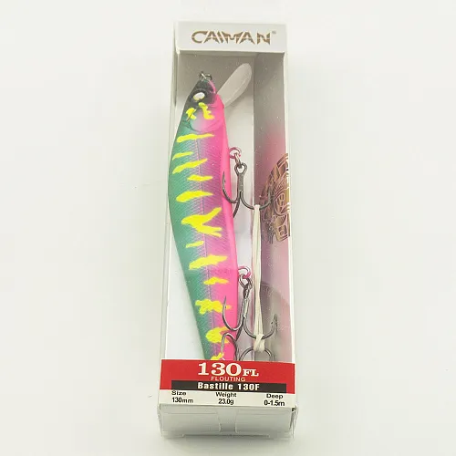 Воблер Caiman Bastille 130F 23g 1,5м цвет СМ125
