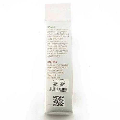Воблер Caiman Lessy 100F 15,5g 3,5м цвет СМ141