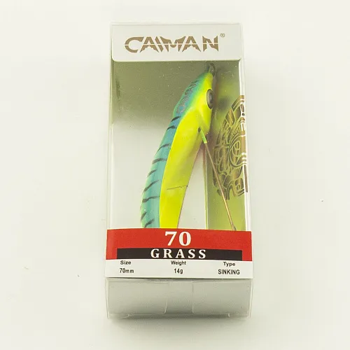 Блесна-незацепляйка Caiman Grass 14гр 7см цвет 46