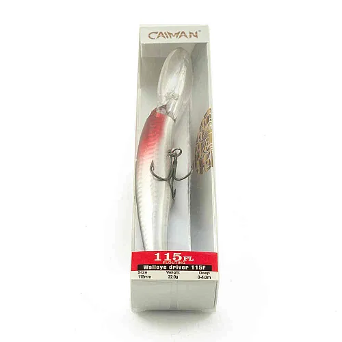 Воблер Caiman Walleye driver 115F 22g 4м цвет СМ284