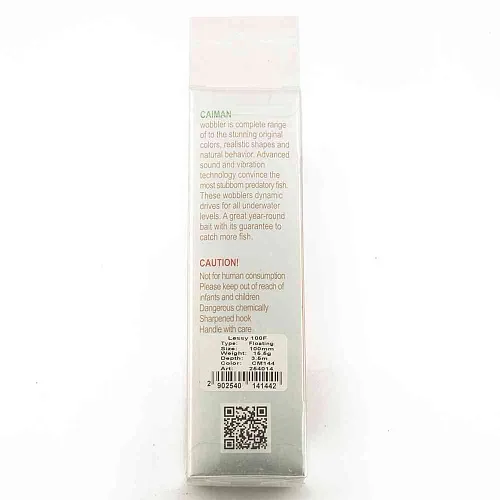 Воблер Caiman Lessy 100F 15,5g 3,5м цвет СМ144