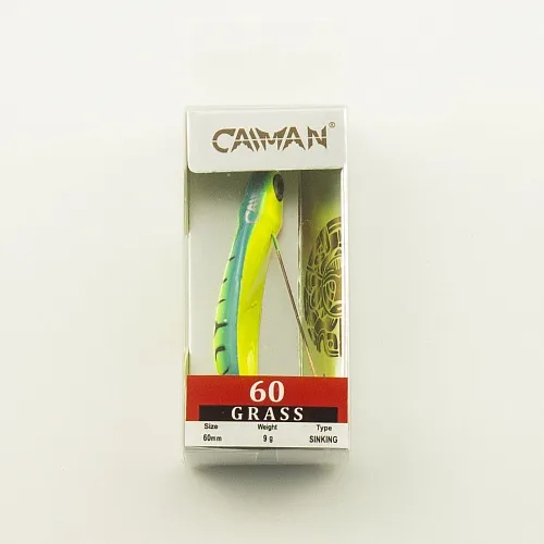 Блесна-незацепляйка Caiman Grass 9гр 6см цвет 46