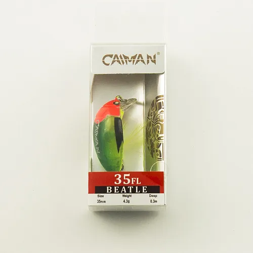 Воблер Caiman Beatle 35F 4,3g 0,3м цвет СМ101