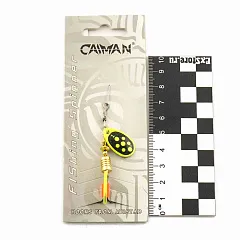 Блесна вращающаяся Caiman Round Classic 4гр #1 цвет CA06 (5шт в упак.)