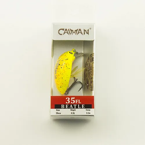 Воблер Caiman Beatle 35F 4,3g 0,3м цвет СМ108