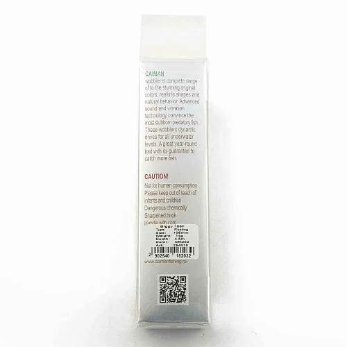 Воблер Caiman Biggy 105F 14g 4,5м цвет СМ203