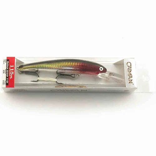 Воблер Caiman Walleye driver 115F 22g 4м цвет СМ282