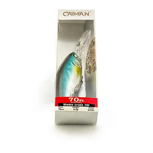 Воблер Caiman Nimble crank 70F 21,5g 3,5м цвет СМ290