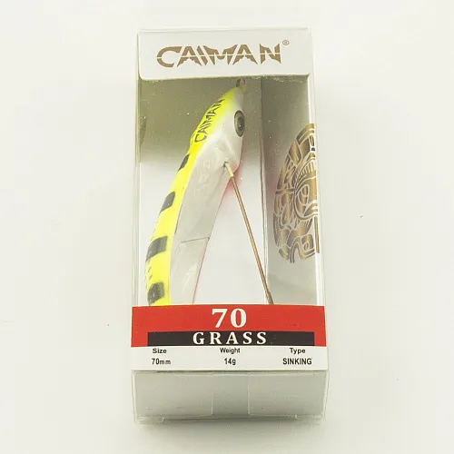 Блесна-незацепляйка Caiman Grass 14гр 7см цвет 52