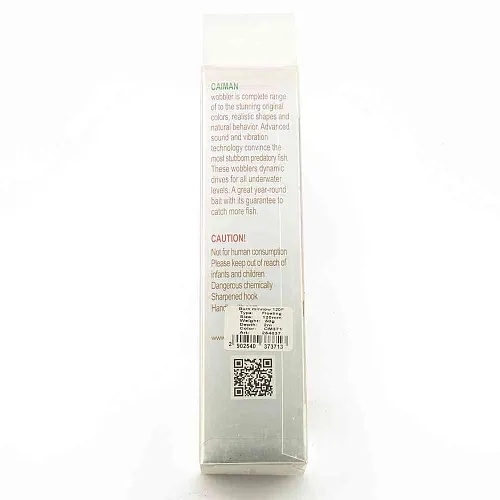 Воблер Caiman Burn minnow 120F 50g 2м цвет СМ371