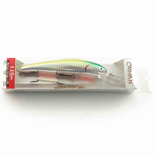 Воблер Caiman Walleye driver 115F 22g 4м цвет СМ280