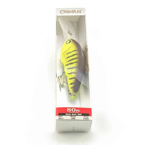 Воблер Caiman Vain bait 80F 30g 4м цвет СМ312