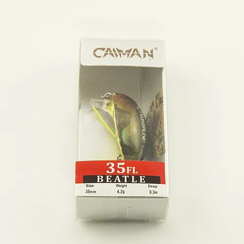 Воблер Caiman Beatle 35F 4,3g 0,3м цвет СМ105